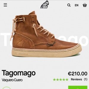 TAGOMAGO Leather Tan Vaquero Cuero Made in Spain